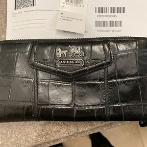 Coach Croc Wallet